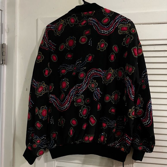 Vintage satin bomber - Picture 3 of 3